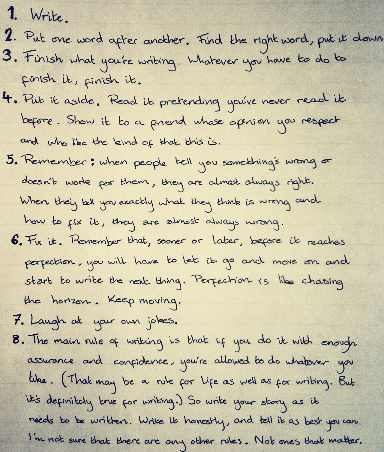 Basic rules to writing an essay